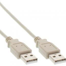 Ein Angebot für InLine USB 2.0 Kabel, A an A, beige, 0,5m InLine aus dem Bereich Kabel > USB > USB 2.0 - jetzt kaufen.