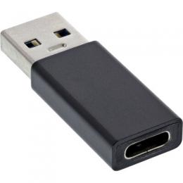 InLine USB 3.2 Gen.2 Adapter, USB-A Stecker auf USB Typ-C Buchse