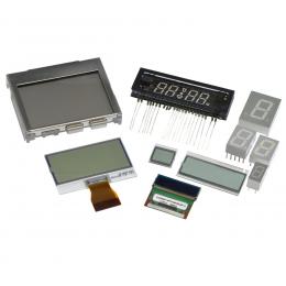 Kemo LED- und LCD-Anzeigen-Sortiment S043, Zufallssortiment, ca. 10 Stück