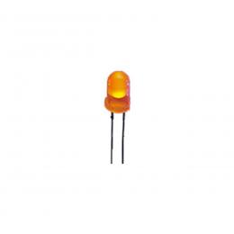Kingbright Superhelle 3 mm LED, Orange, 1.300 mcd