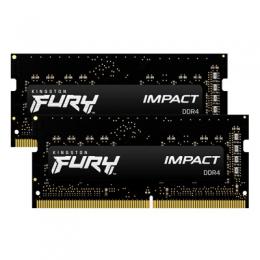 Kingston FURY Impact 16GB Kit (2x8GB) DDR4-2666 CL15 SO-DIMM Gaming Arbeitsspeicher