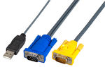 KVM USB Kabel 6,0m,