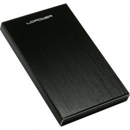 LC-Power LC-25U3-Becrux, externes 2,5-SATA-Gehuse, USB 3.0, schwarz