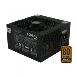 LC-Power LC6550 V2.3, ATX-Netzteil Super-Silent-Serie, 550W, 80+ BRONZE