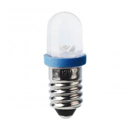 LED Kleinlampe Sockel E10, 10 x 28 mm, 12 V, grün