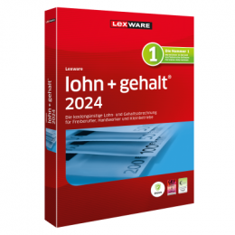 Lexware Lohn+Gehalt 2024 Jahresversion (365-Tage)