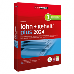 Lexware Lohn+Gehalt plus 2024 Jahresversion (365-Tage)