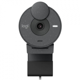 Logitech BRIO 305 Webcam, Grafit Auflösung (bis zu) 1.920 x 1.080p , Geräuschreduzierendes Mikrofon, USB Typ C-Anschluss