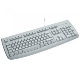 Logitech K120, kabelgebundene USB-Tastatur mit Spritzwasserschutz und nahezu geräuschlosem Anschlag