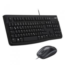 Logitech MK120 Desktopset, kabelgebunden, Tastatur und Maus
