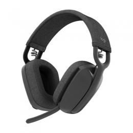 Logitech Zone Vibe 100 Bluetooth-Headset, Geräuschunterdrückung, Bis zu 18h Gesprächszeit, Leicht und komfortabel, Graphit