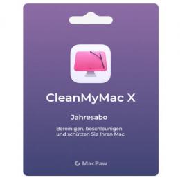 MacPaw CleanMyMac X | Abo - 1 Jahr | 1 Mac