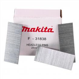 Makita Stifte Pins 25 x 0,6 mm 10000 Stück ( F-31838 ) für Akku Pintacker DPT351 / DPT353