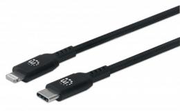 MANHATTAN USB-C auf Lightning Sync-/Ladekabel