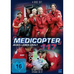 Medicopter 117 - Jedes Leben zählt - Staffel 2      Episode 09-21 (4 DVDs)