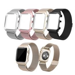 Milanaise Armband für Apple Watch iWatch 38 / 42 mm, Silber, Gold, Rosé-Gold, Schwarz
