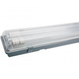 Müller Licht 48-W-LED-Feuchtraumwannenleuchte Aqua-Promo, 2-flammig, 4400 lm, 4000 K, IP65, 150 cm