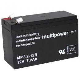 Multipower MP7.2-12 PB für AIPTEK Powerwalker VFD VFI VI LCD LE
