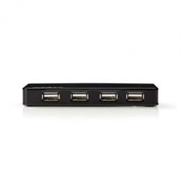 Nedis USB-Hub 7-Port port(s) USB 2.0 Netzstromversorgung / - Stromversorgung über USB,7x USB