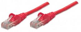 Netzwerkkabel, Cat5e, SF/UTP INTELLINET CCA, Cat5e-kompatibel, RJ45-Stecker/RJ45-Stecker, 0,5 m, rot