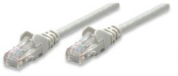 Netzwerkkabel, Cat5e, U/UTP INTELLINET CCA, Cat5e-kompatibel, RJ45-Stecker/RJ45-Stecker, 1,5 m, grau