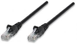 Netzwerkkabel, Cat5e, U/UTP INTELLINET CCA, Cat5e-kompatibel, RJ45-Stecker/RJ45-Stecker, 20,0 m, schwarz