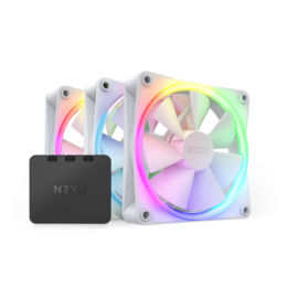 NZXT F120 RGB weiß | 3er-Pack 120mm Gehäuselüfter