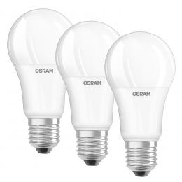 OSRAM 3er-Set 13-W-Filament-LED-Lampe E27, neutralweiß, matt
