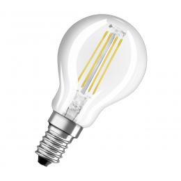OSRAM 5,5-W-LED-Lampe P45, E14, 806 lm, warmweiß, klar, dimmbar