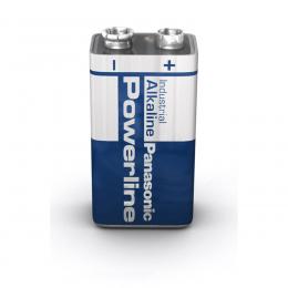 Panasonic Powerline Alkaline Batterie 9 Volt Block, 1er-Pack