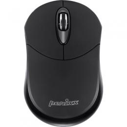 Perixx PERIMICE-802, Bluetooth-Maus fr PC und Tablet, schnurlos, schwarz
