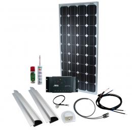 Phaesun Solar Caravan Kit Base Camp Perfect PRS15 110 W, 12 V inkl. 15 A Solarladeregler
