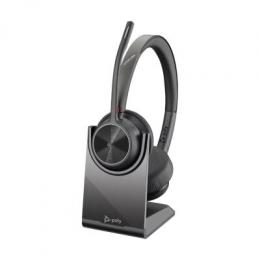 Poly Voyager 4320 MS Teams Certified Headset +BT700 dongle +Charging Stand