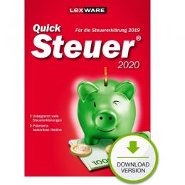QuickSteuer 2020 Vollversion ESD    ( Steuerjahr 2019 )