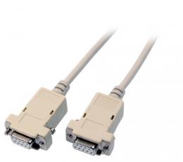 Ein Angebot für Serielles Null-Modemkabel, 2x DSub 9, Bu.-Bu., 2,0m, beige  aus dem Bereich D-Sub / Steckverbinder > DSub Kabel - jetzt kaufen.