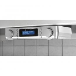 Soundmaster Unterbau-/Küchenradio UR2022SI, UKW/DAB+, Küchentimer, Arbeitsplatzbeleuchtung