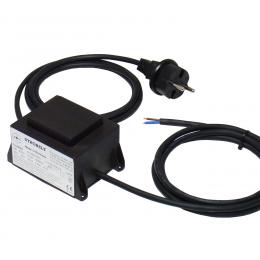Strobelt Sicherheitstransformator 60 VA, 230V, 50/60 Hz, SEC 24V AC, vergossen in Gehäuse, IP44