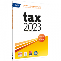 tax 2023 Vollversion DVD-Box   1 Benutzer  (Steuerjahr 2022)