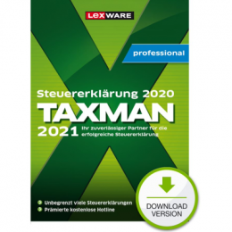 TAXMAN professional 2021 (5-Platz Lizenz) [Download]
