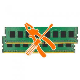 Upgrade auf 40 GB mit 2x 16 GB DDR4-2666 Kingston DIMM Arbeitsspeicher