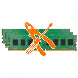 Upgrade auf 56 GB mit 3x 16 GB DDR4-2666 Kingston DIMM Arbeitsspeicher