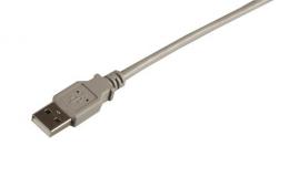 USB2.0 Anschlusskabel A-A, St-St 0,5m grau Enhanced