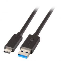 USB3.1 Anschlusskabel A-C, ,St-St, 0,5m, schwarz, Premium