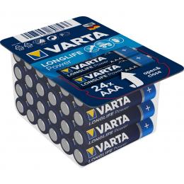 VARTA 24er-Set Micro-Batterie LONGLIFE Power, AAA, LR03
