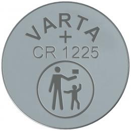 VARTA Lithium-Knopfzelle CR1225, 3 V, 48 mAh
