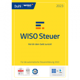 WISO Steuer 2023 Vollversion ESD   1 Benutzer  (Steuerjahr 2022) (Download)