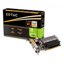 Zotac GeForce GT 730 passiv Grafikkarte 4GB DDR3, VGA, DVI, HDMI