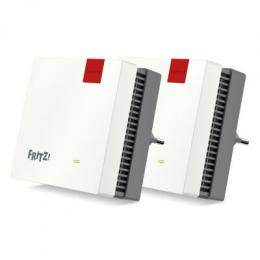 2er Pack AVM FRITZ!Repeater 1200 AX WiFi 6, Dual-Band, bis zu 3000 Mbit/s