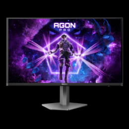 AOC Agon PRO AG276QZD2 27 Zoll QHD OLED Monitor, 240 Hz, 0,03 ms GtG, FreeSync Premium Pro, G-Sync comp., HDR400 (2560x1440, 2x HDMI 2.1, DisplayPort,