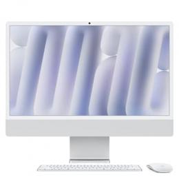 Apple iMac CZ1E2-0011010 Silber - 61cm(24‘‘) M4 8-Core Chip, 8-Core GPU, 16GB Ram, 512GB SSD, Gigabit Ethernet, Magic Mouse, Magic Keyboard mit Touch